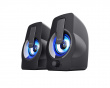 Gemi RGB 2.0 Lautsprecher Set - Schwarz