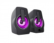 Gemi RGB 2.0 Lautsprecher Set - Schwarz