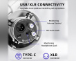 T688 Mikrofon Bundle - K688 USB/XLR Mikrofon - Dynamisches Mikrofon - Weiß