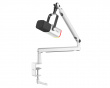 TAM8 Dynamisches Mikrofon mit Mikrofon Arm - Weiß