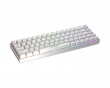 AmpliGame GK1W ANSI Gaming Tastatur - Weiß