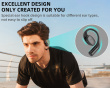 C6 Open Ear Kopfhörer Bluetooth - Schwarz