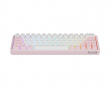 Xpunk 63 Magnetische 60% ANSI Gaming Tastatur - Rosa/Weiß