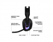 G522 Lightspeed Kabellose Gaming Headset - Schwarz