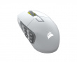 Scimitar Elite Wireless SE MMO Gaming Maus - Weiß