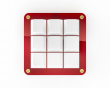 9-Key MacroPad - Rot