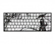 YING75 HE Forged Carbon Fiber Tastatur - Weiß [Gateron Nightfall]