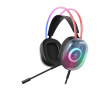 DH230 Semi-transparant RGB Gaming Headset - Schwarz