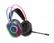 DH230 Semi-transparant RGB Gaming Headset - Schwarz