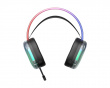 DH230 Semi-transparant RGB Gaming Headset - Schwarz