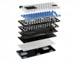 PCMK 3 HE 60 Magnetic Tastatur ANSI - Weiß