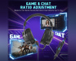 H16 Gaming-Headset - Schwarz