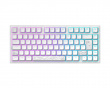 ALU81 Gaming Tastatur RGB - Terra Nostra [g3ms Moonstone] - Weiß
