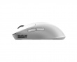 HELIX 8K Kabellose Gaming-Maus - Weiß [Black Scroll-Wheel]