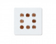 Fox Gaze - Universal Dots - Braun
