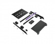 Pedal Aluminium Grundplatte