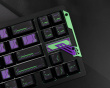 Slice68 HE Gaming-Tastatur [WS Flux Clacky] - Lila
