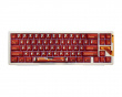 Slice68 HE Gaming-Tastatur [WS Flux Clacky] - Rot