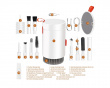 20-in-1 Reinigungsset - Weiß
