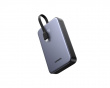 Powerbank 20000mAh 22,5W mit integriertem USB-C-Kabel