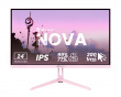 Nova 24“ IPS 1920x1080 200Hz Gaming-Monitor - Pink
