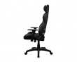 Avanti SoftFabric Gaming-Stuhl - Pure Black