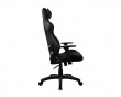 Avanti SoftFabric Gaming-Stuhl - Pure Black
