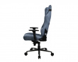 Vernazza Soft Fabric Gaming-Stuhl - Blau
