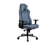Vernazza Soft Fabric Gaming-Stuhl - Blau