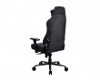 Vernazza Soft Fabric Gaming-Stuhl - Pure Black