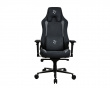 Vernazza Supersoft Stoff Gaming-Stuhl - Schwarz