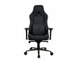 Vernazza Supersoft Fabric Gaming-Stuhl - Pure Black