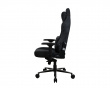 Vernazza Supersoft Fabric Gaming-Stuhl - Pure Black