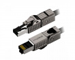 Cat8 Ethernet Cable 40Gbps 360° Rotation - 0.5m