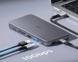 USB-C-Hub mit M.2 NVMe/SATA-SSD-Gehäuse