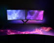 Arena Gaming Tisch - Large  - Deep Purple Galaxy