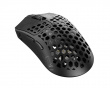 AKITSU Medium Carbon Fiber 8K Drahtloser Gaming-Maus - Schwarz