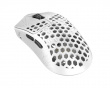 AKITSU Medium Carbon Fiber 8K Wireless Gaming-Maus - Weiß