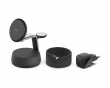 UltraCharge Pro 3-in-1 Qi2 Ladestation - Schwarz