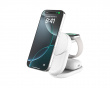 UltraCharge 3-in-1 Qi2 Drahtloses Ladegerät - Weiß