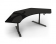 Arena Angelo Gaming-Schreibtisch - Gun Metal