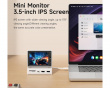 Mini-Bildschirm 3,5