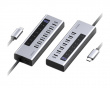USB-C-Hub mit Ladestation und LED-Anzeige