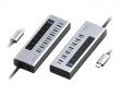 USB-C-Hub mit Ladestation und LED-Anzeige