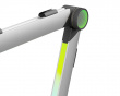 Aluminium Dynamisches RGB Mikrofon Arm - Weiß