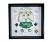 Retro Art Microsoft Xbox 360 Wireless Controller Display - Weiß
