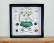 Retro Art Microsoft Xbox 360 Wireless Controller Display - Weiß