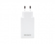 67W 2x USB-C Wandladegerät - Slim White