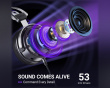H18V Gaming-Headset - Schwarz