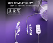 H18V Gaming-Headset - Weiß